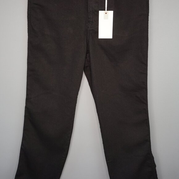 New Good American Good Curve High Rise Straight Jeans in Black001 size 4/27 - Picture 6 of 16
